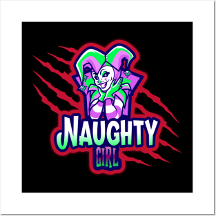 Naughty Girl Comes To Town Posters and Art